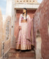 Handloom_Light_Pink_Shikargah_Pure_Katan_Silk_Banarasi_Lehenga_with_Organza_Dupatta_and_Blouse_WeaverStory_01