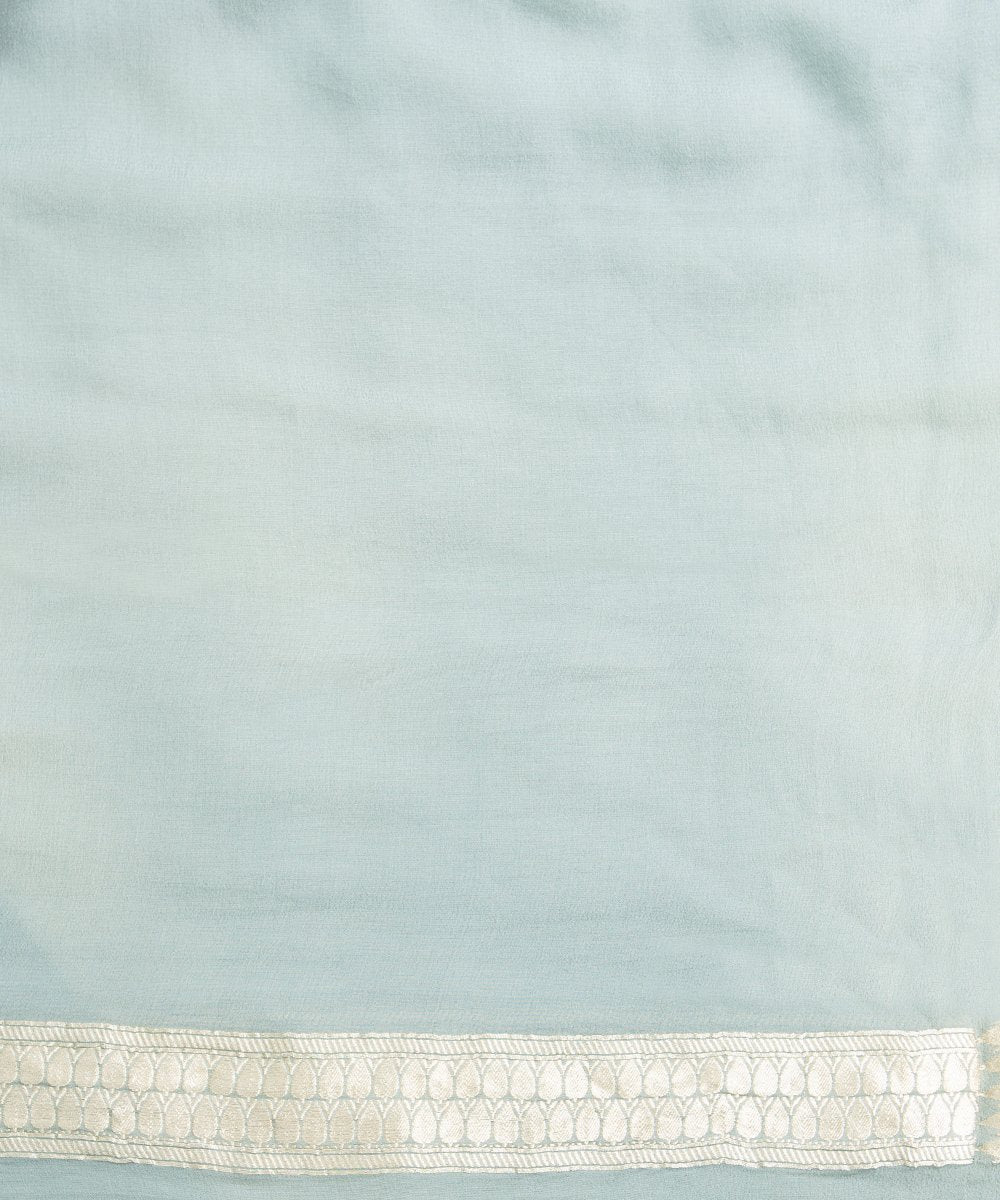 Light_Blue_Handloom_Georgette_Jangla_Banarasi_Saree_with_Zari_Floral_Jaal_WeaverStory_05