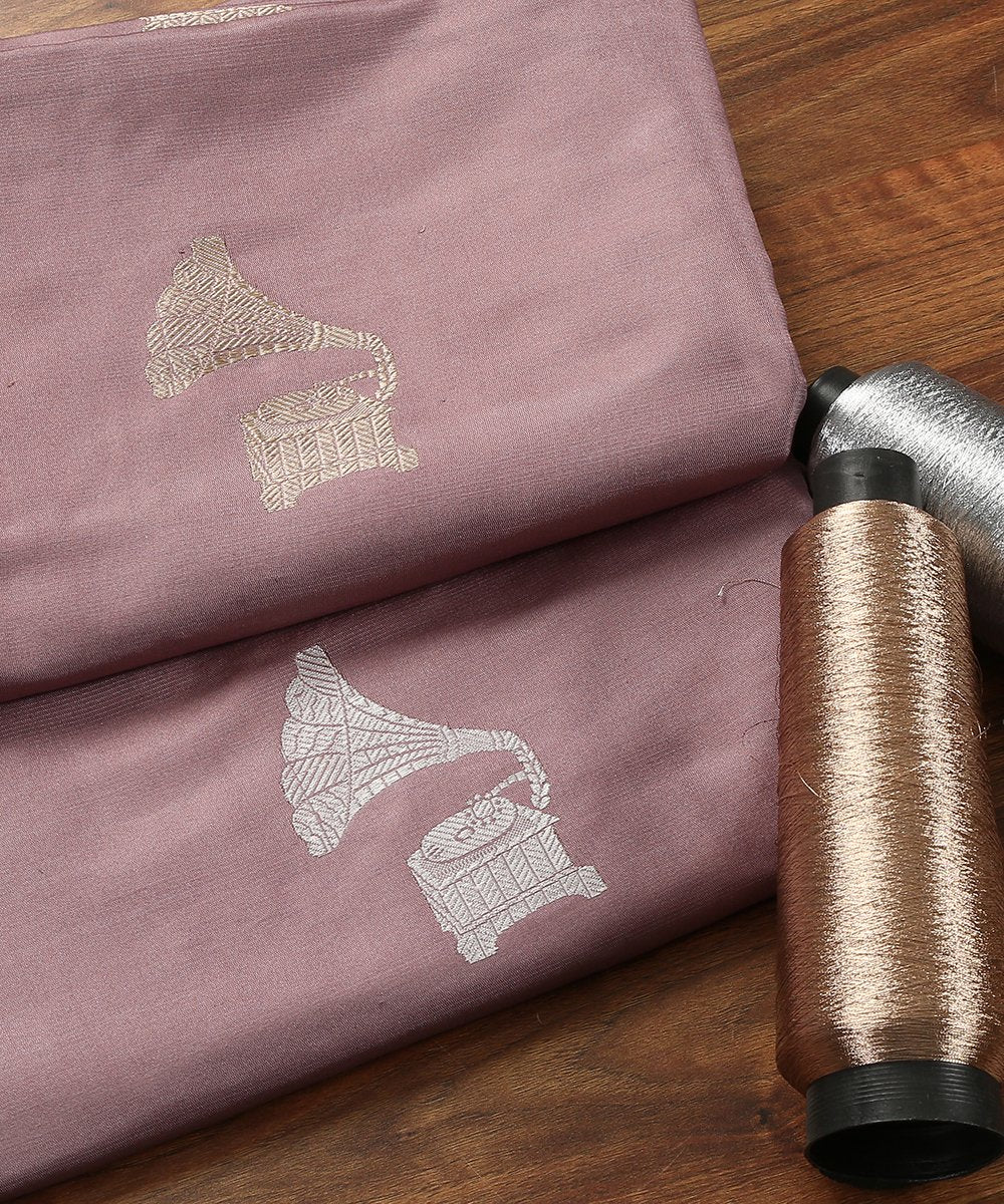 Light_Handloom_Mauve_Pure_Satin_Silk_Fabric_with_Gramphone_Motif_WeaverStory_01