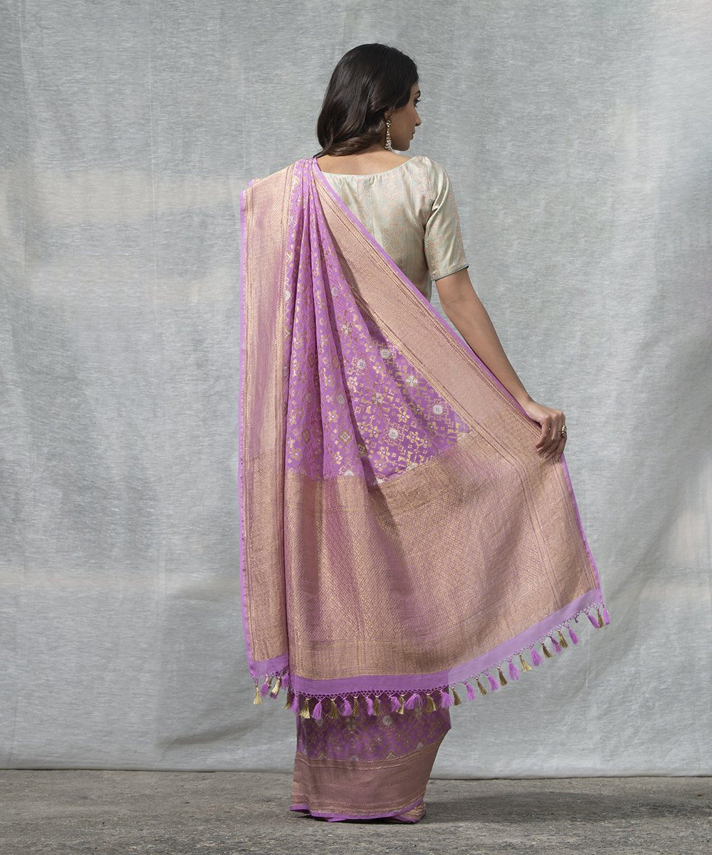 Light_Mauve_Handloom_Pure_Georgette_Banarasi_Patola_Saree_WeaverStory_03