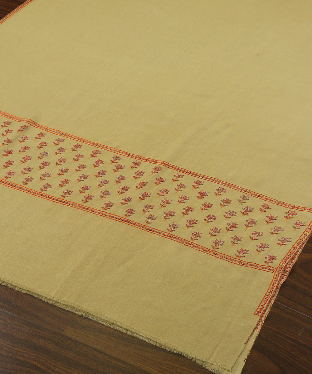 Light_Olive_Handwoven_Pure_Pashmina_Shawl_with_Floral_Boota_and_Sozni_Kari_Work_WeaverStory_03