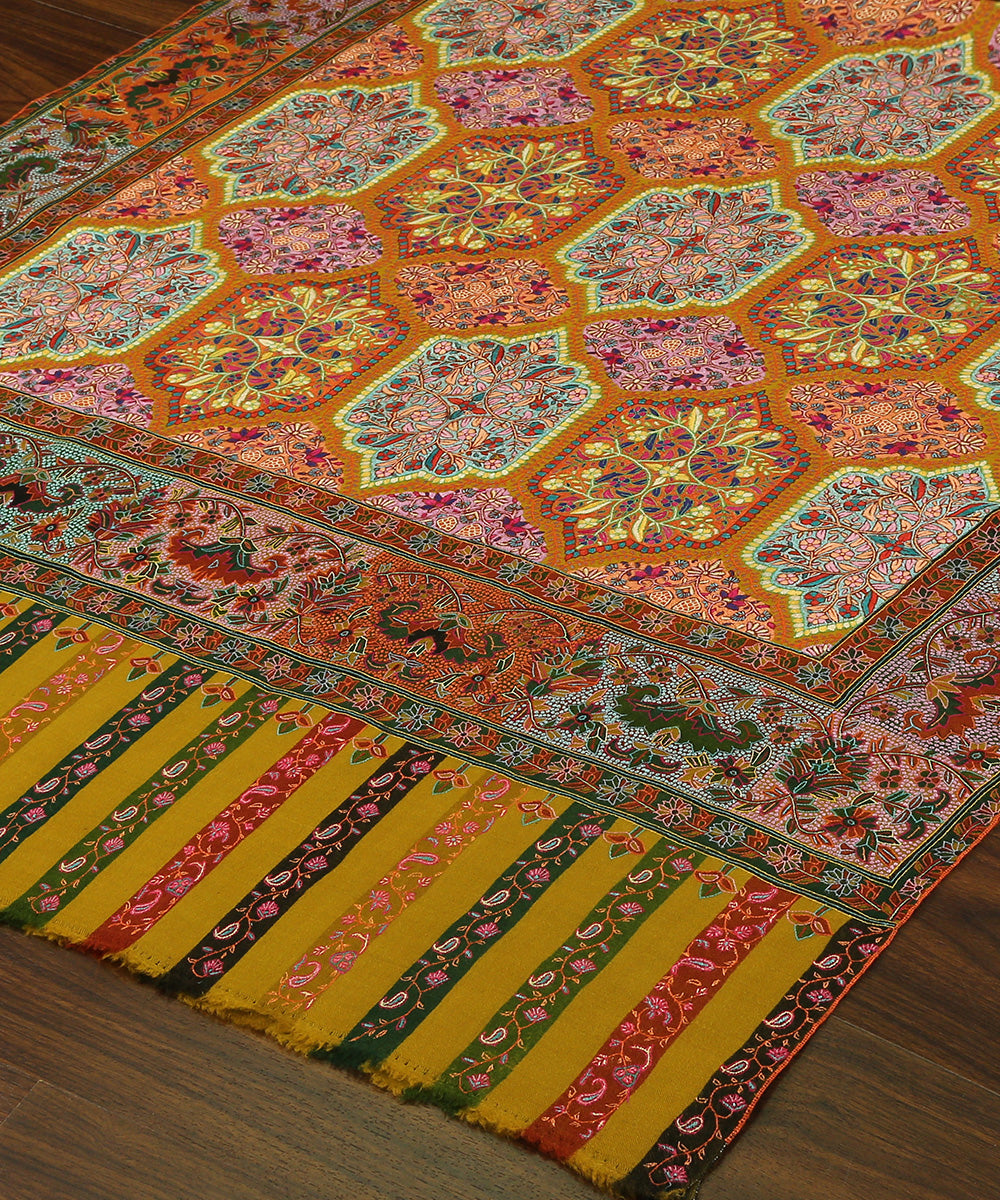 Kalamkari_Handwoven_Pure_Pashmina_Shawl_with_Multicolor_Shade_WeaverStory_03