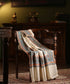 Offwhite Handwoven Pure Pashmina Shawl With Sozni And Tilla Border Shawls