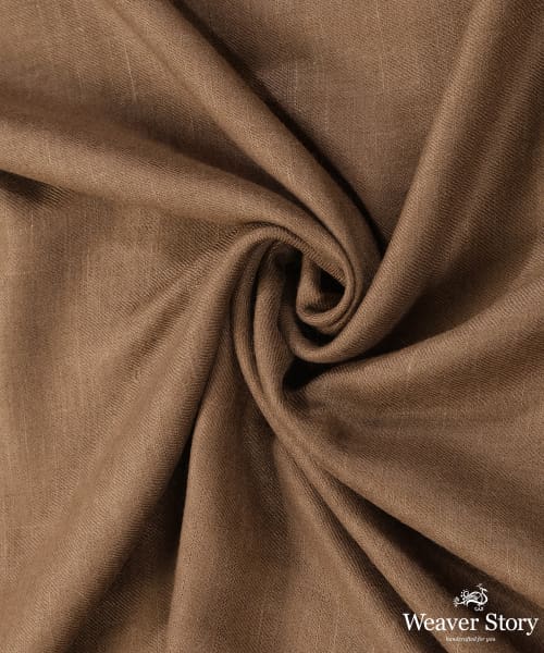 Handwoven_Brown_Pure_Pashmina_Ladies_Shawl_With_Soznikari_WeaverStory_05
