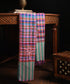 Handwoven_Purple_Checks_Pure_Pashmina_Stole_With_Soznikari_WeaverStory_01