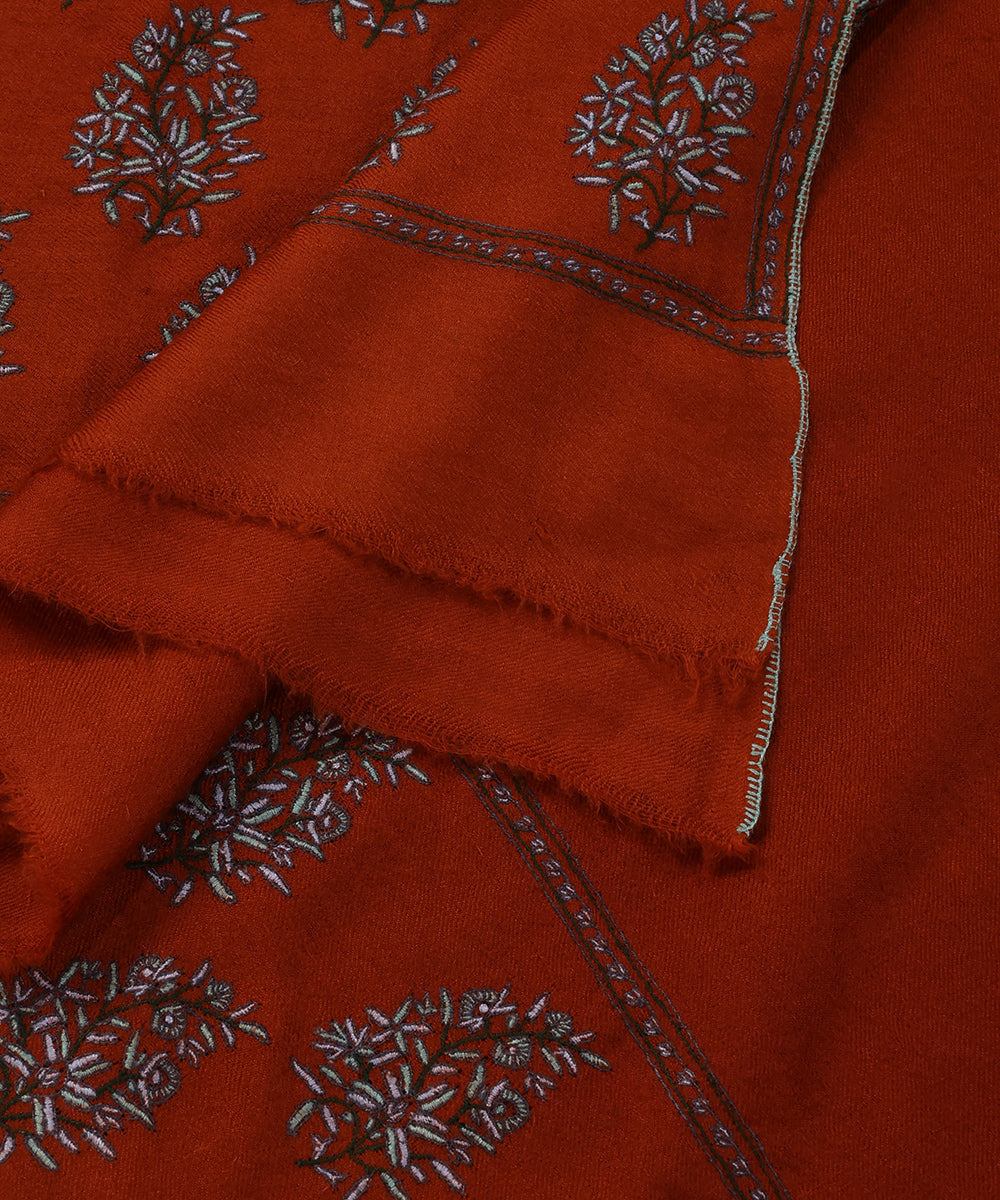 Handwoven_Rust_Pure_Pashmina_Shawl_With_Palla_Booti_WeaverStory_04