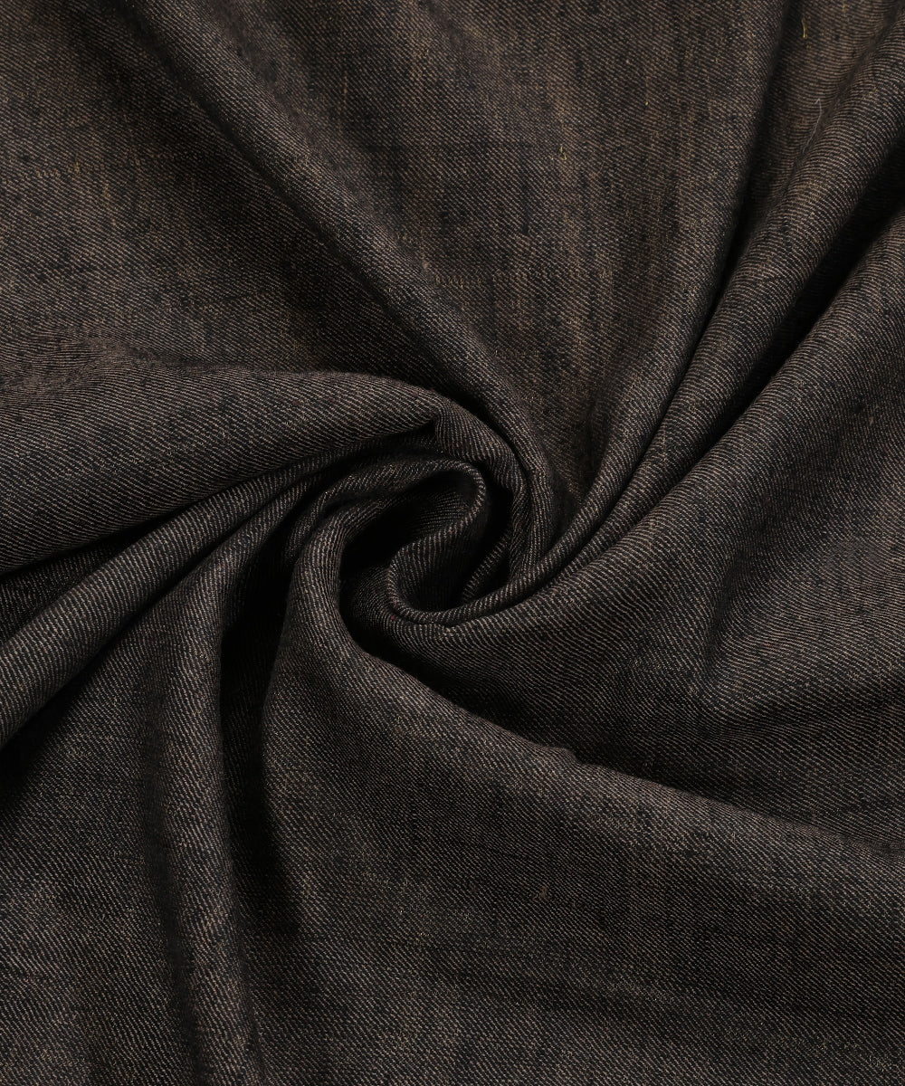 Handwoven_Black_Double_Shade_Pure_Pashmina_Tilla_Shawl_WeaverStory_06