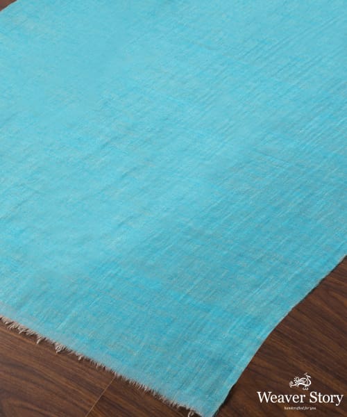 Sky_BlueHandwoven_Double_Shade_Pure_Pashmina_Tilla_Shawl_WeaverStory_03