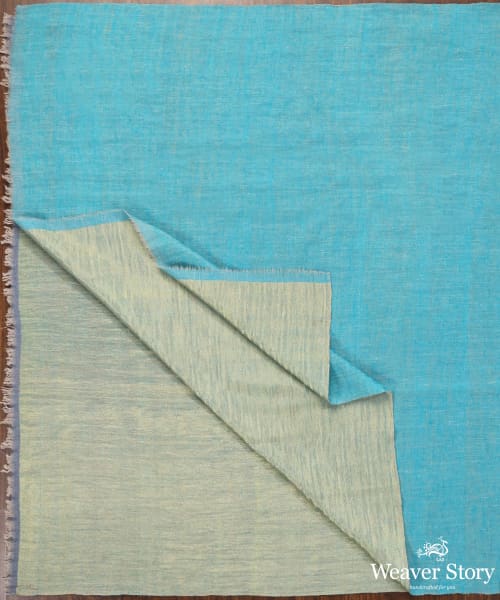 Sky_BlueHandwoven_Double_Shade_Pure_Pashmina_Tilla_Shawl_WeaverStory_05
