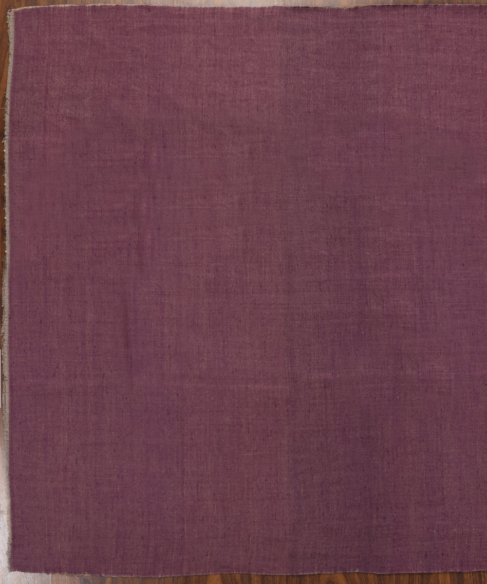Handwoven_Purple_Double_Shade_Pure_Pashmina_Tilla_Shawl_WeaverStory_02