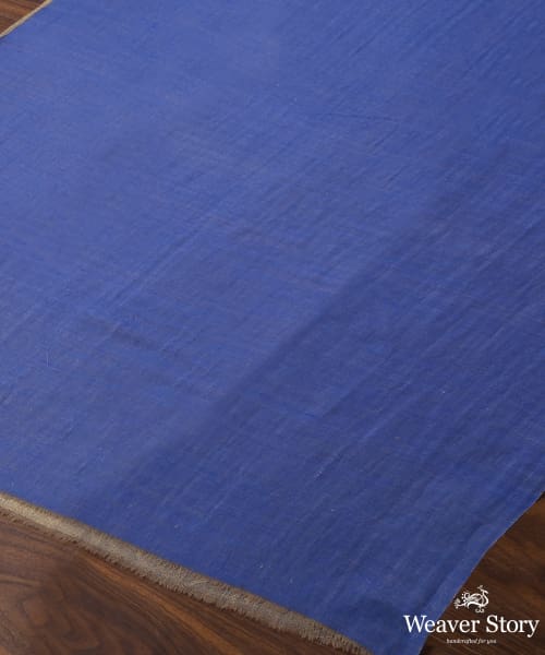 Indigo_Handwoven_Double_Shade_Pure_Pashmina_Tilla_Shawl_WeaverStory_03