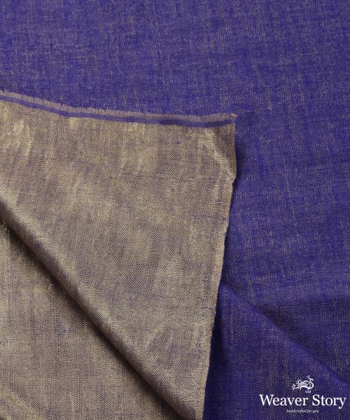 Handwoven_Blue_Double_Shade_Pure_Pashmina_Tilla_Shawl_WeaverStory_04