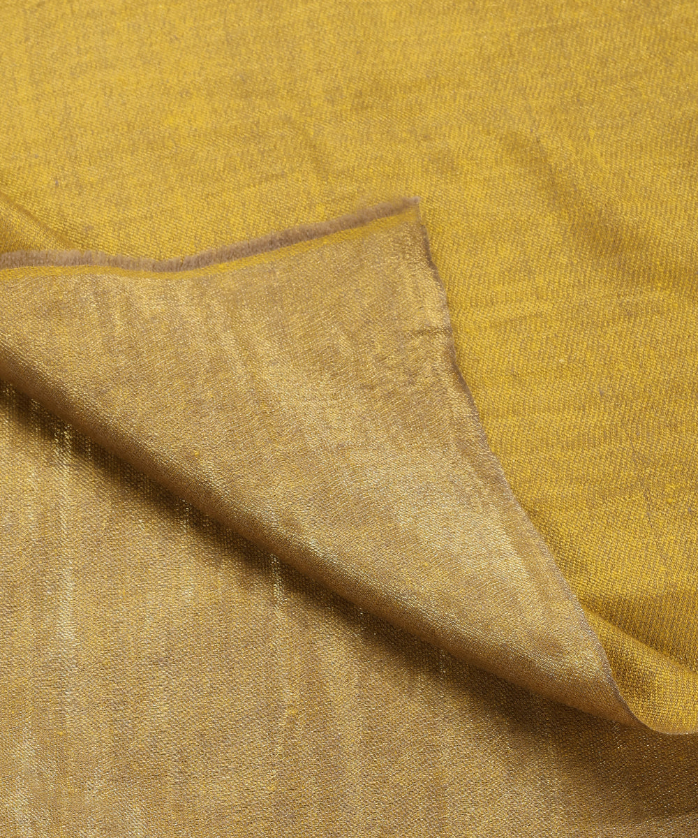 Mustard_Handwoven_Double_Shade_Pure_Pashmina_Tilla_Shawl_WeaverStory_05