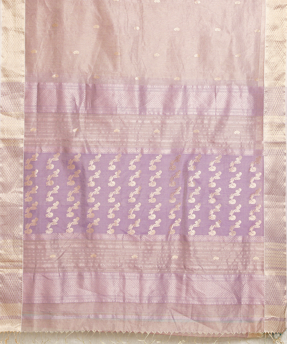 Handloom_Light_Mauve_Pure_Tissue_Silk_Maheshwari_Saree_With_Zari_Border_WeaverStory_04