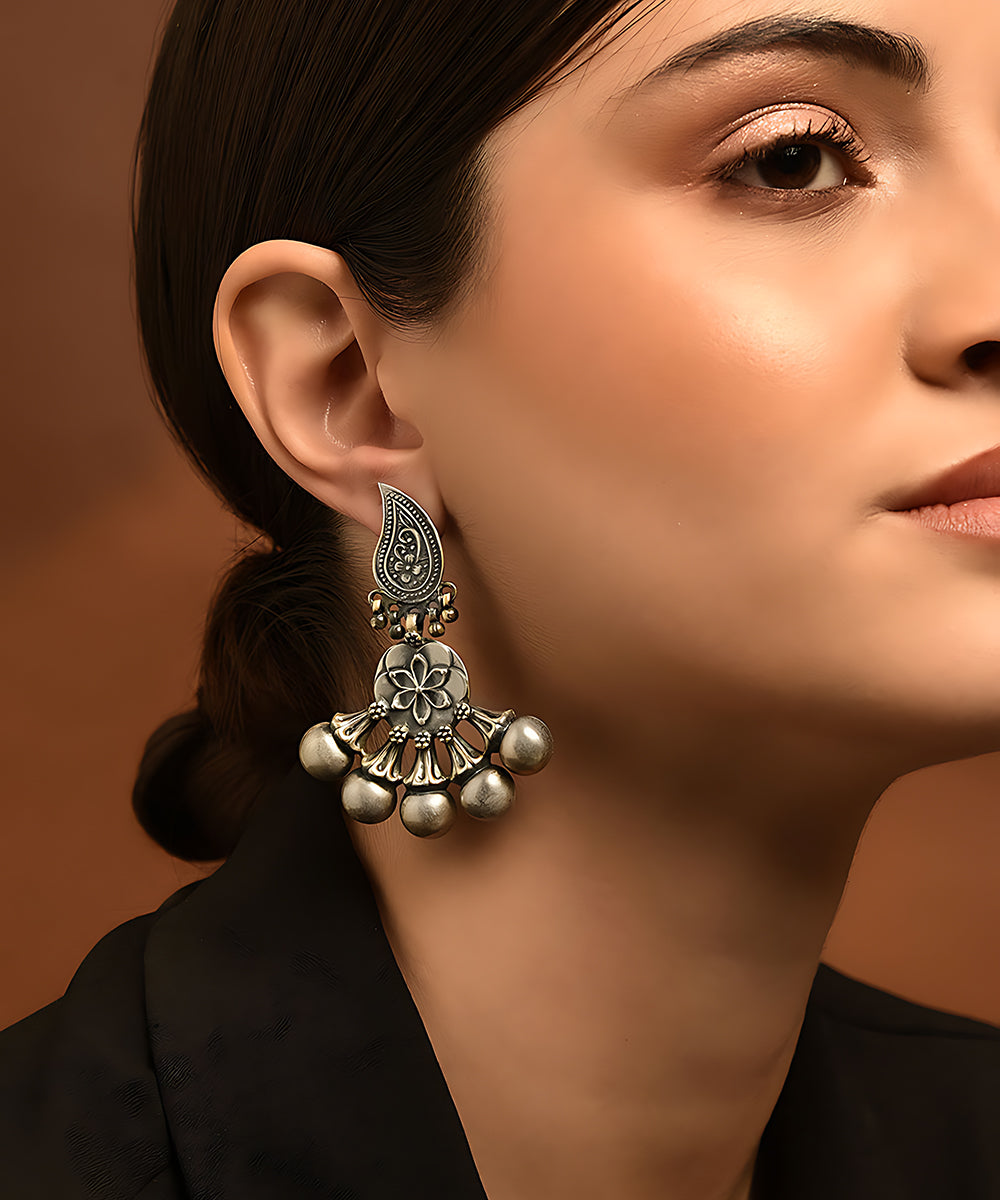 Vrishti_Handcrafted_Pure_Silver_Earrings_WeaverStory_02