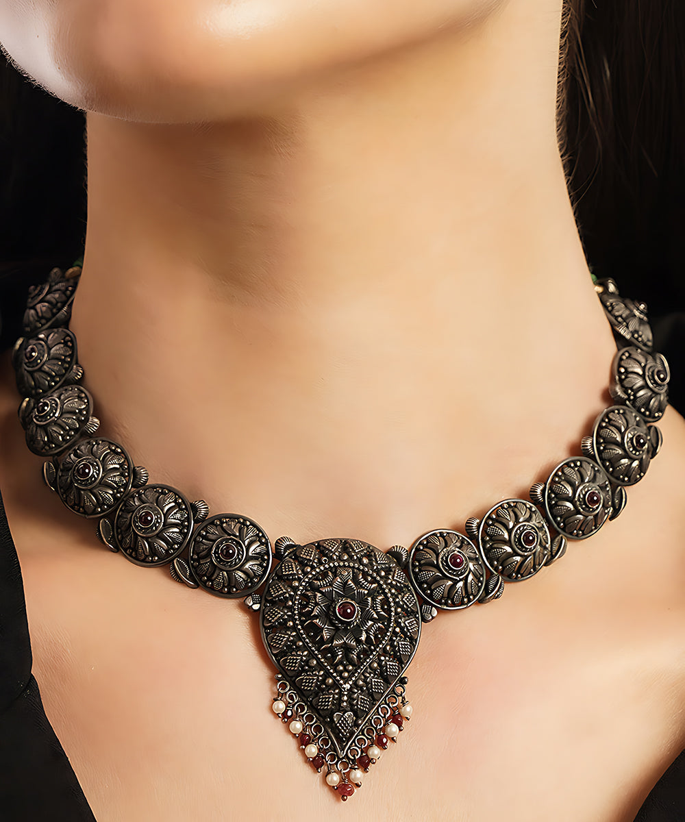 Kiah_Handcrafted_Pure_Silver_Necklace_WeaverStory_03