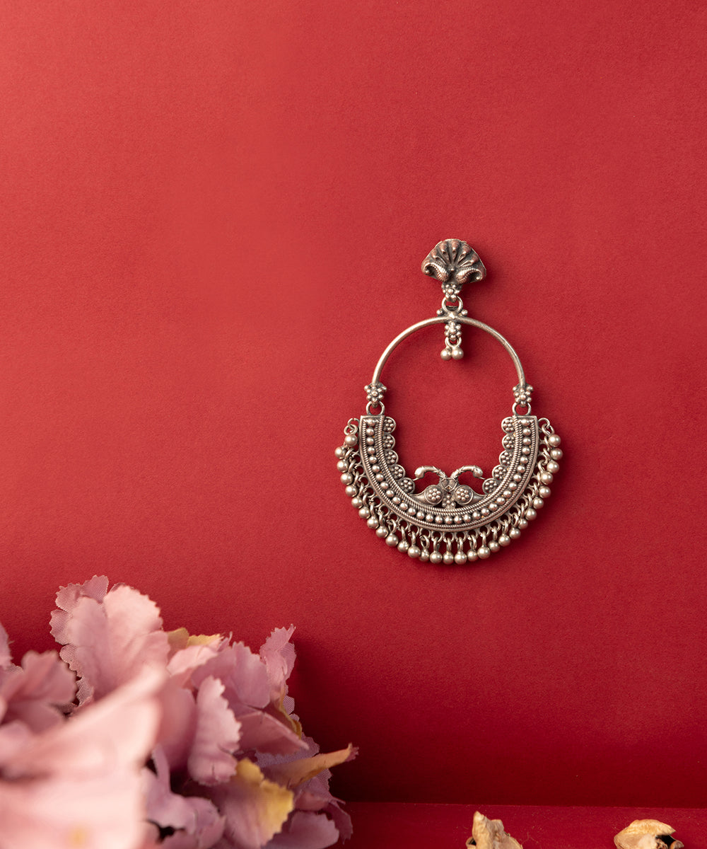 Rup_Handcrafted_Oxidised_Pure_Silver_Earrings_WeaverStory_02