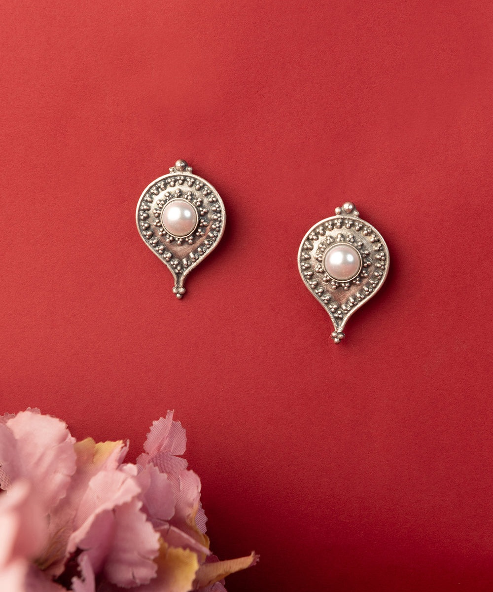 Fabindia silver earrings on sale online