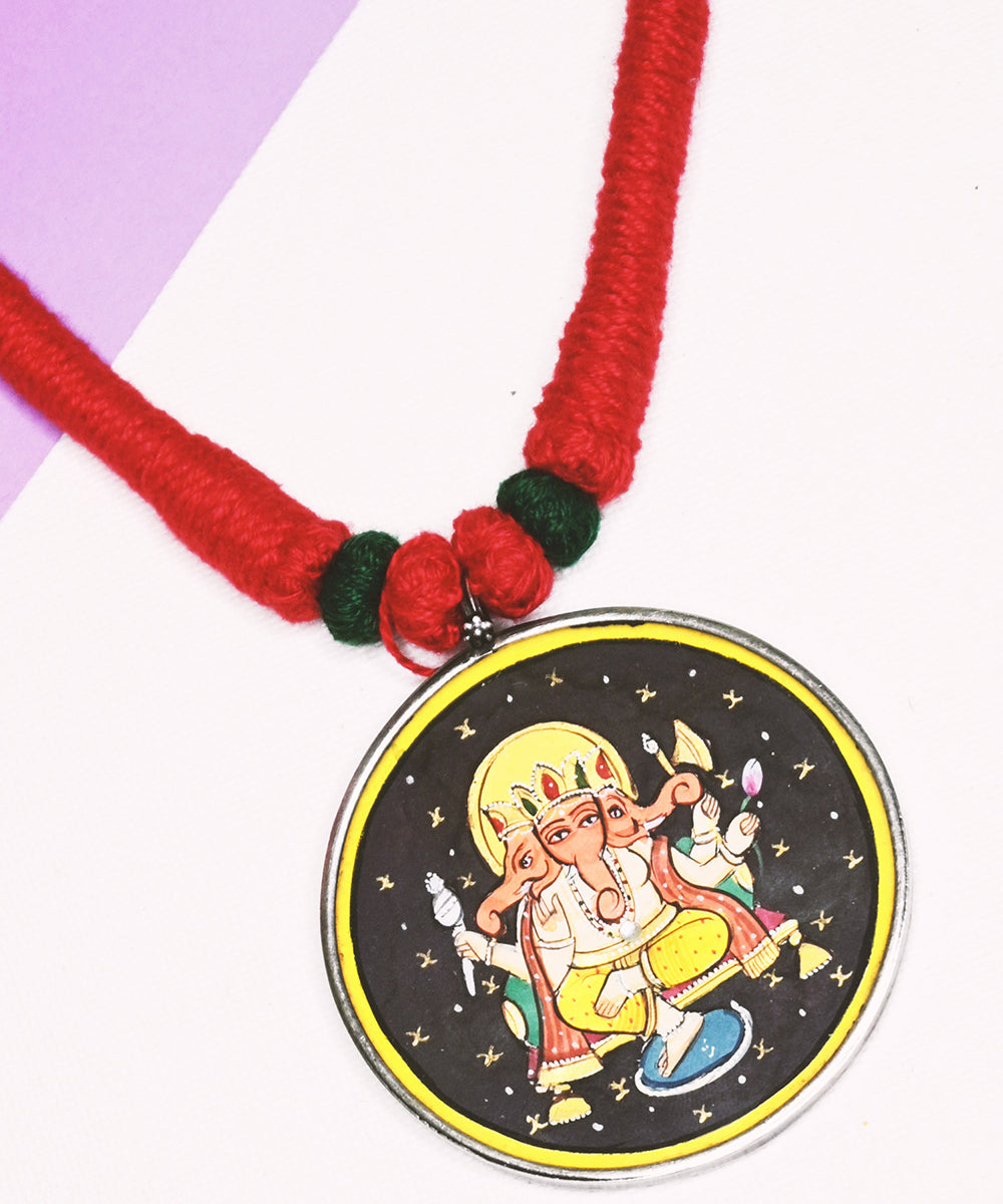 Naima_Handcrafted_Oxidised_Pure_Silver_Necklace_WeaverStory_02