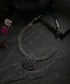 Lohith_Handcrafted_Green_Oxidised_Pure_Silver_Necklace_With_Pendant_WeaverStory_01