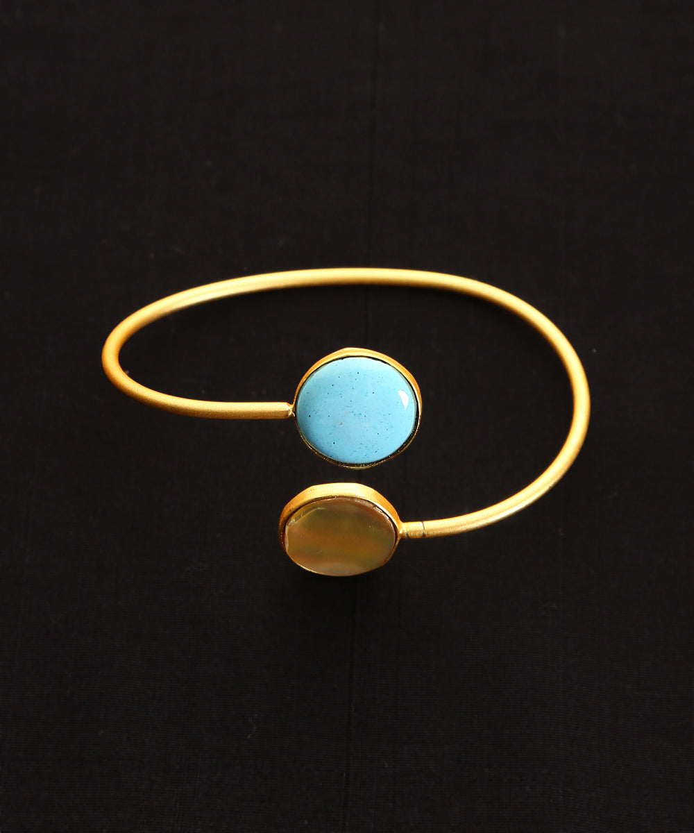 Hemkar_Handcrafted_Pure_Brass_Bangle_With_Meenakari_WeaverStory_02