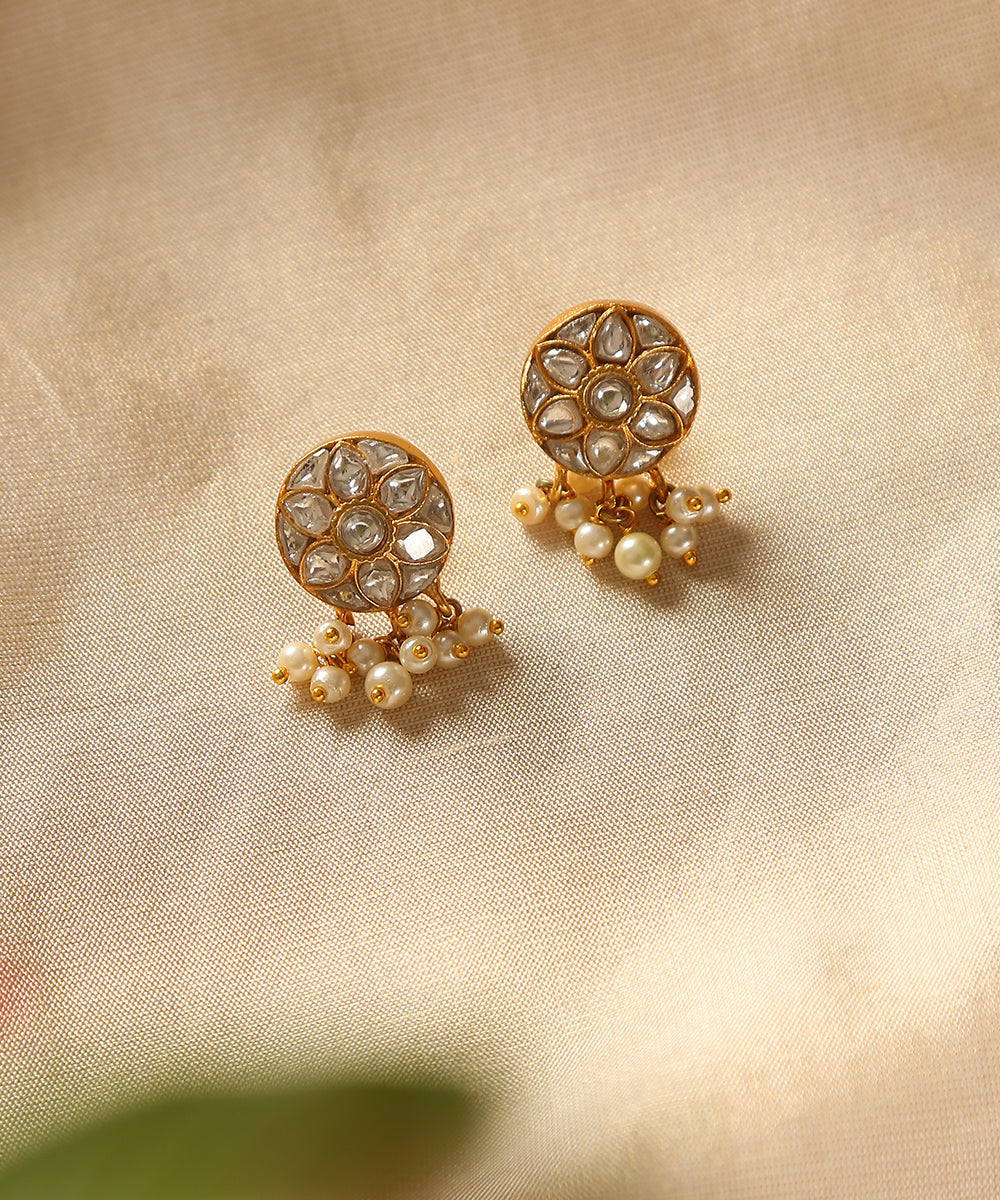 Harsheen_Handcrafted_Pure_Brass_Jadau_Earrings_With_Meenakari_WeaverStory_01