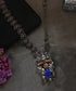 Sarra_Handcrafted_Pink_Dual_Tone_Oxidised_Pure_Silver_Tribal_Necklace_With_Pearls_WeaverStory_01