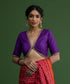 Purple_Handloom_Pure_Silk_Blouse_with_Hand_Embroidered_Borders_WeaverStory_01