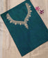 Handloom_Teal_Raw_Silk_Banarasi_Blouse_Fabric_with_Tilla_Work_WeaverStory_01