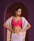 Hot_Pink_Raw_Silk_Blouse_With_Hand_Embroidered_Zardozi_Detailing_WeaverStory_02