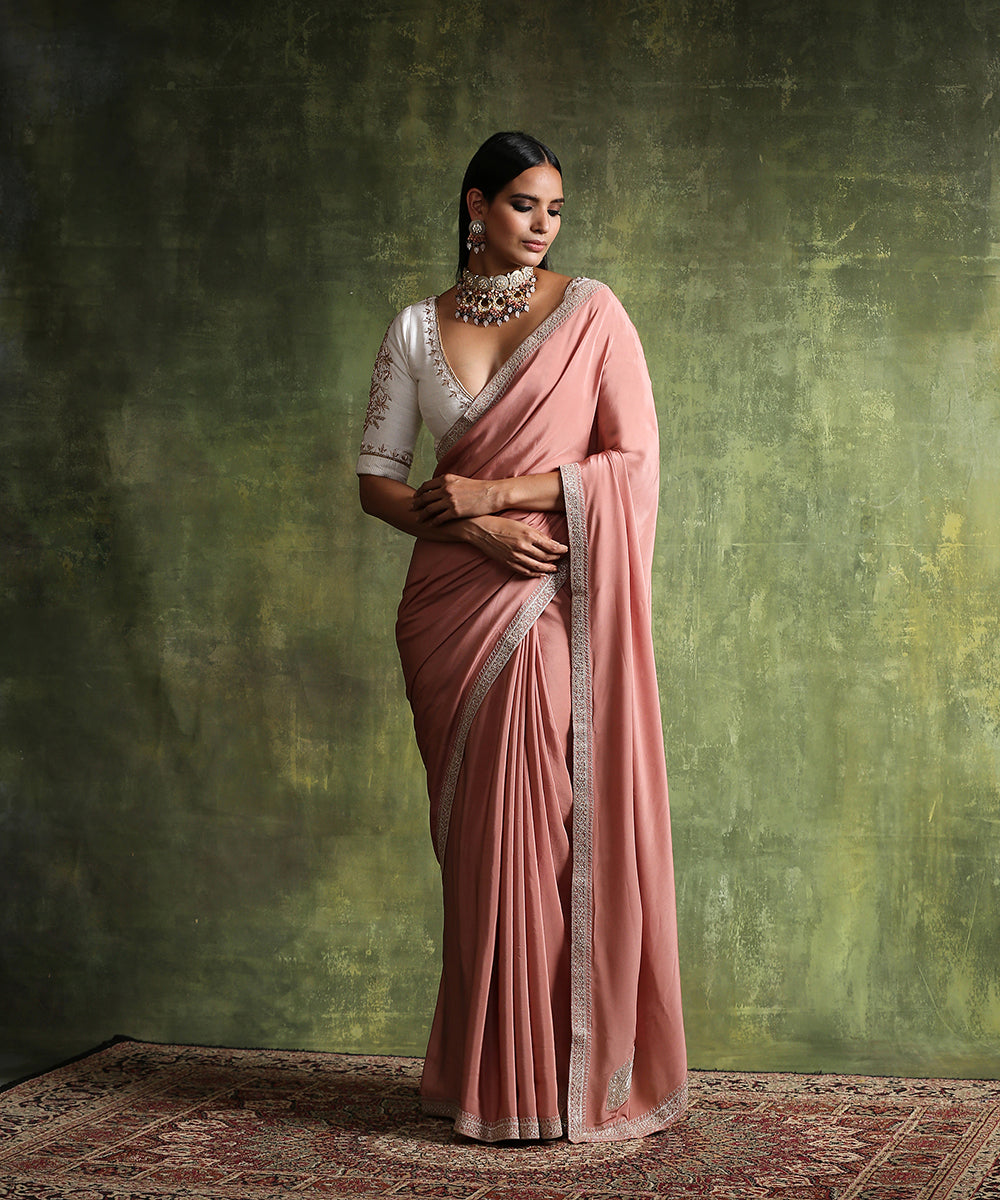 Onion_Pink_Handloom_Crepe_Saree_With_Kashmiri_Tilla_Embroidery_WeaverStory_02