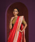 Golden_Raw_Silk_Blouse_With_Hand_Embroidered_Bird_Motif_WeaverStory_02