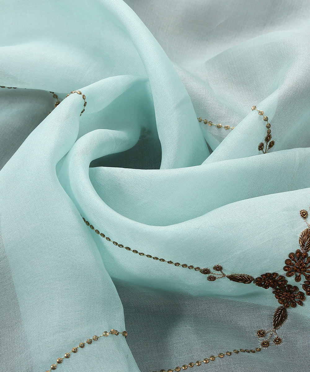Light_Blue_Handloom_Pure_Organza_Dupatta_With_Jaal_Zardozi_Hand_Embroidery_Border_WeaverStory_05