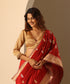 Golden_Tissue_Silk_Blouse_With_Kiran_Lace_Sleeves_WeaverStory_01
