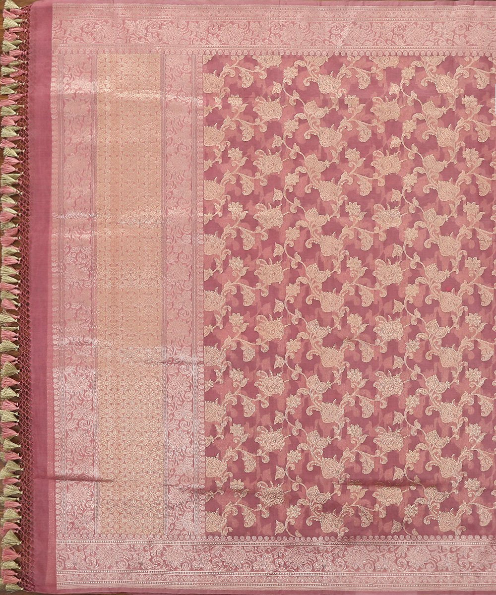 Handloom_Pure_Organza_Banarasi_Dupatta_with_All_Over_Kadhwa_Floral_Jaal_WeaverStory_02