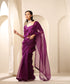 Purple_Pure_Organza_Saree_With_Satin_Edges_WeaverStory_02