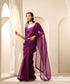 Purple_Organza_Saree_With_Tonal_Plain_Silk_Blouse_WeaverStory_02