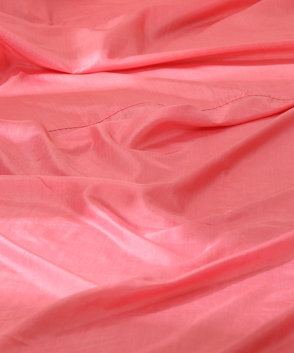 Pink_Pure_Silk_Saree_With_Satin_Edges_WeaverStory_04