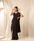 Black_Pre-stitched_Side_Slit_Pure_Silk_Saree_With_Satin_Edges_WeaverStory_02