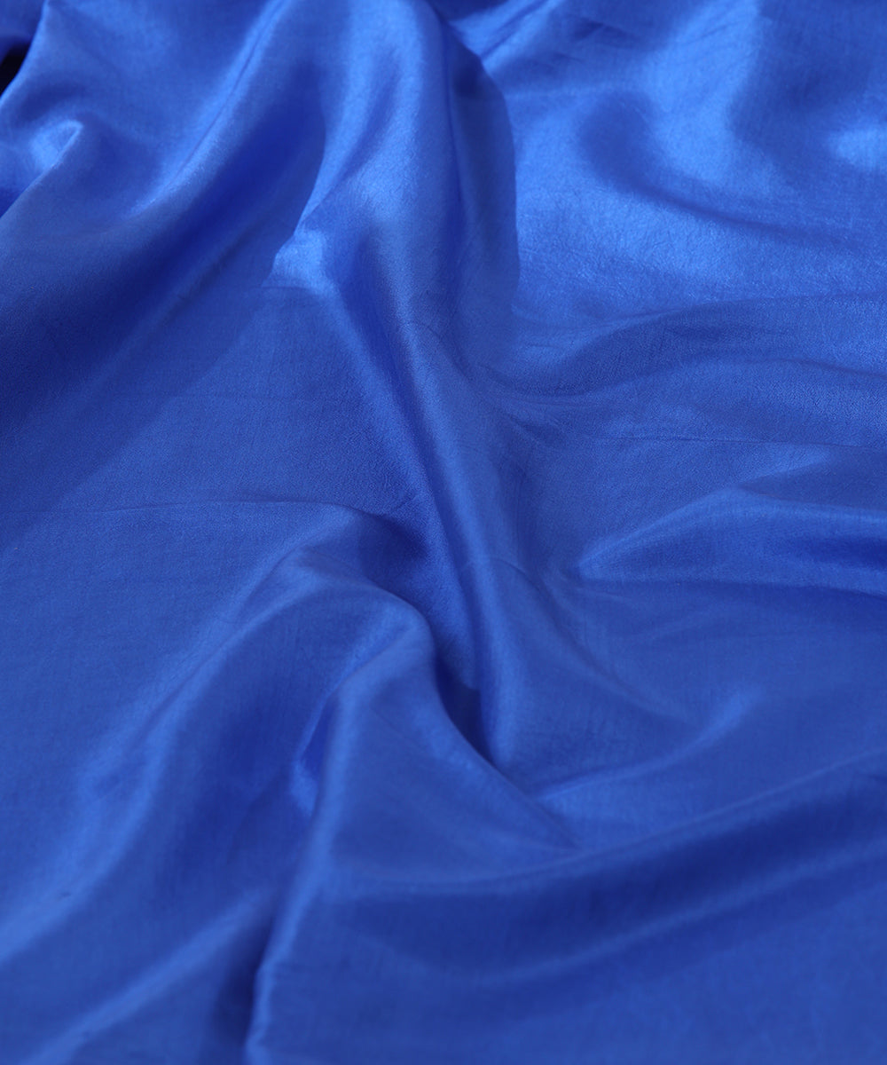 Royal_Blue_Pure_Silk_Saree_With_Satin_Edges_WeaverStory_04
