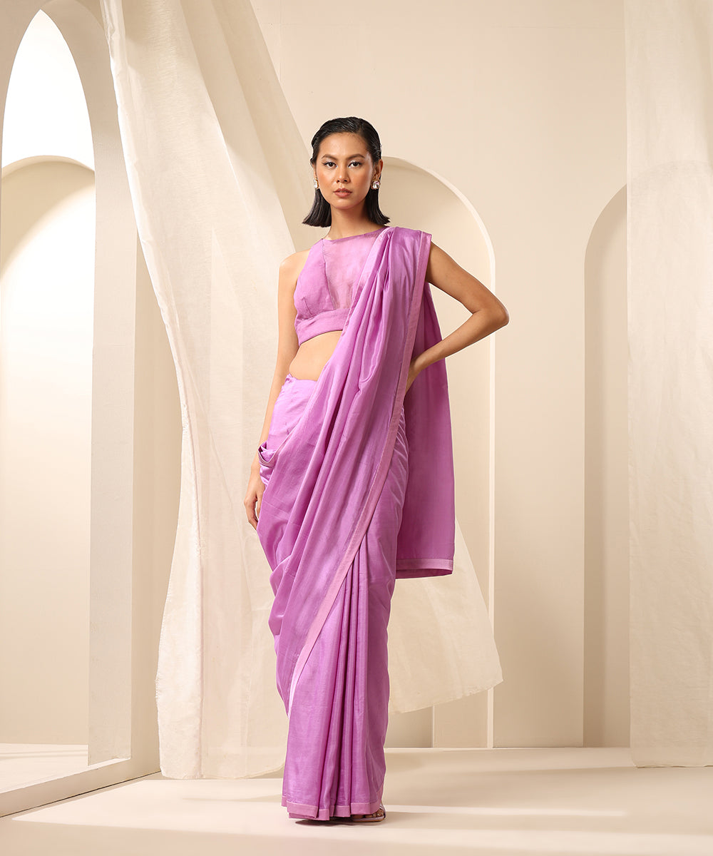 Lavender_Pure_Silk_Saree_With_Satin_Edges_WeaverStory_02