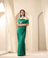 Green_Pure_Silk_Saree_With_Offwhite_Halter_Neck_Blouse_WeaverStory_02