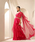 Magenta_Organza_Pre-Stitched_Ruffled_Saree_With_Blouse_And_Belt_WeaverStory_02