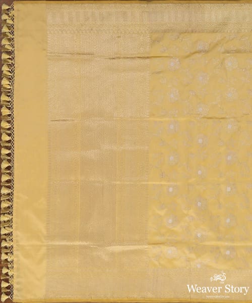 Pale_Yellow_Handloom_Sona_Rupa_Pure_Katan_Silk_Banarasi_Dupatta_with_Kadhwa_Jangla_WeaverStory_02