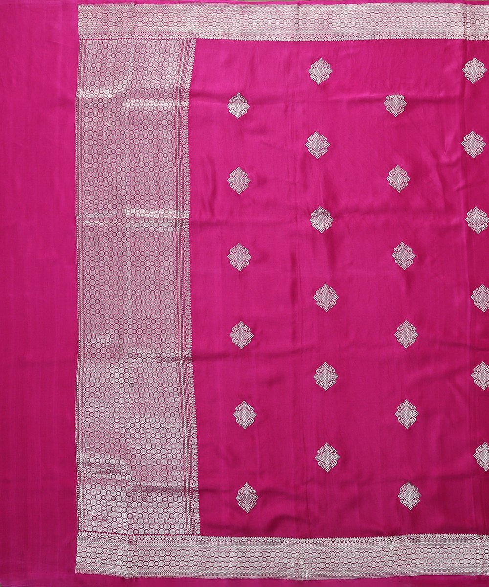 Pink_Handloom_Gajji_Silk_Banarasi_Dupatta_with_Bootidar_Motifs_WeaverStory_02