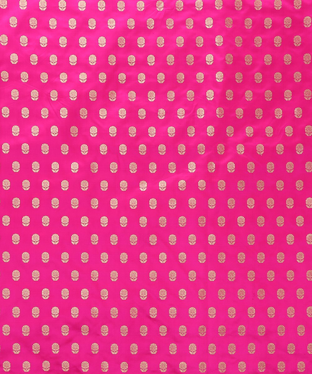 Pink_Banarasi_Handloom_Pure_Satin_Fabric_with_Bootidar_Design_WeaverStory_02