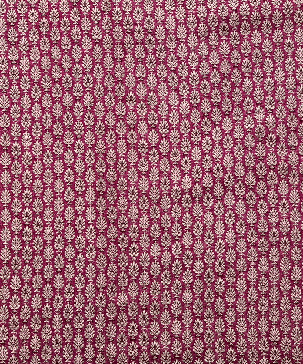 Purple_Handloom_Pure_Katan_Silk_Banarasi_Nakshi_Brocade_Fabric_WeaverStory_03