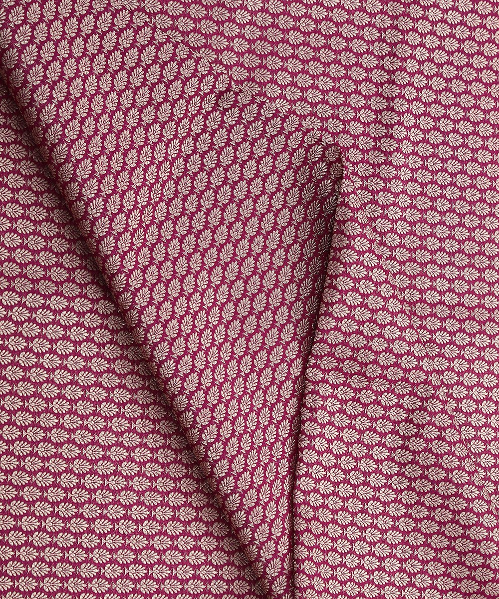 Purple_Handloom_Pure_Katan_Silk_Banarasi_Nakshi_Brocade_Fabric_WeaverStory_04