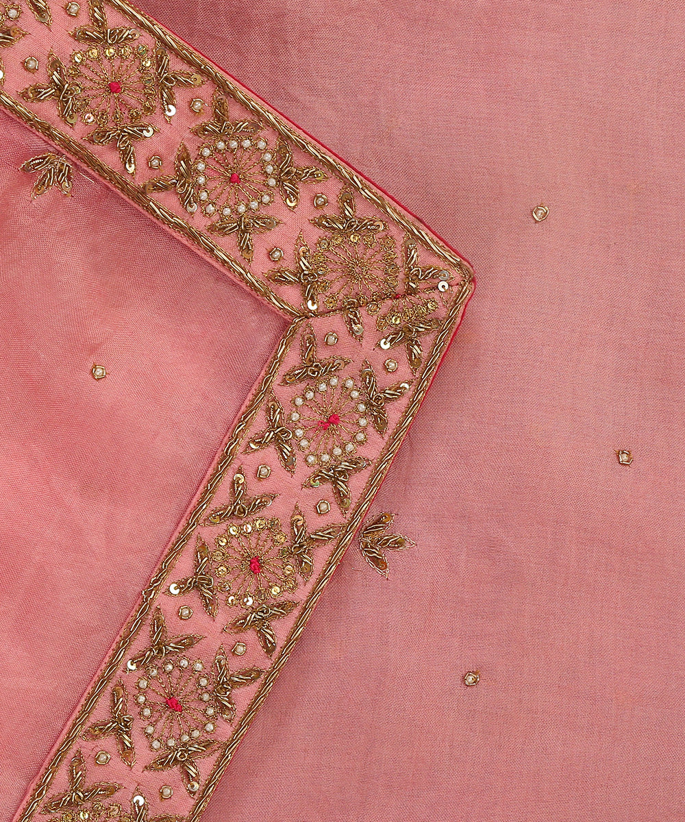 Baby_Pink_Handloom_Pure_Organza_Dupatta_With_Zardozi_Tissue_Finished_Borders_WeaverStory_04