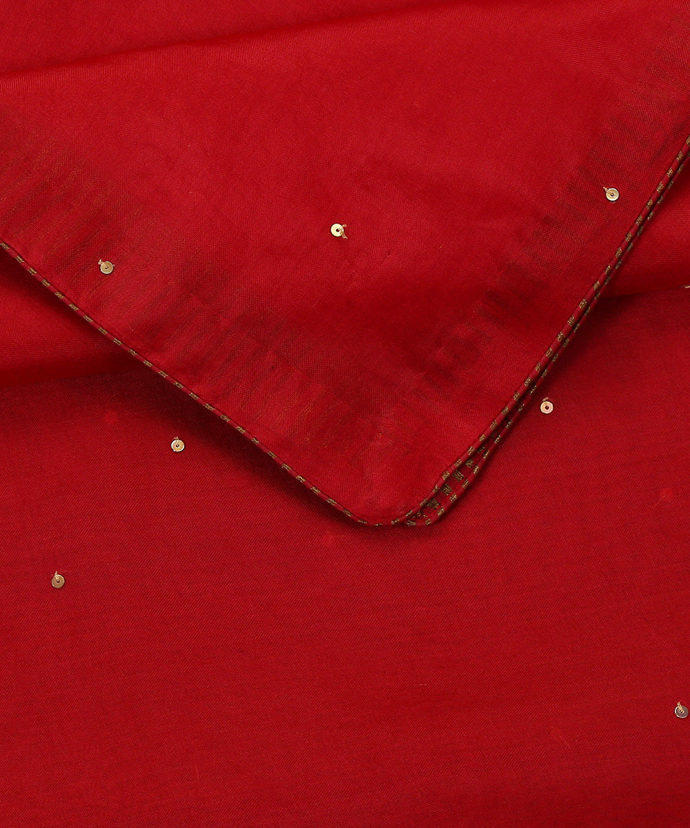 Vermillion_Red_Handloom_Pure_Organza_Dupatta_With_Hand_Embroidered_Zardozi__Motifs_All_Over_WeaverStory_04
